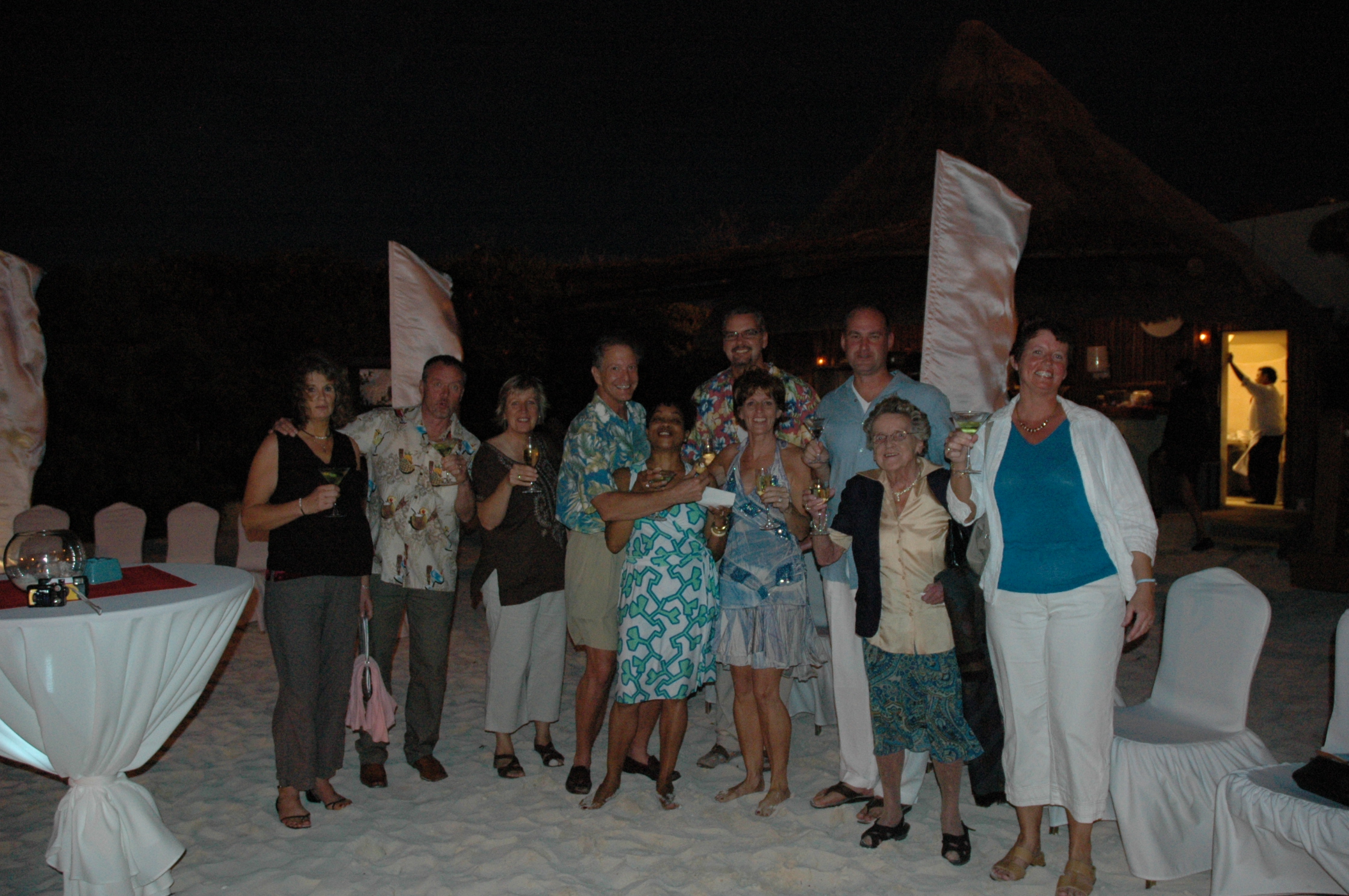Everyone was in the party-mood -- but when in Cancun, how could it be any other way!