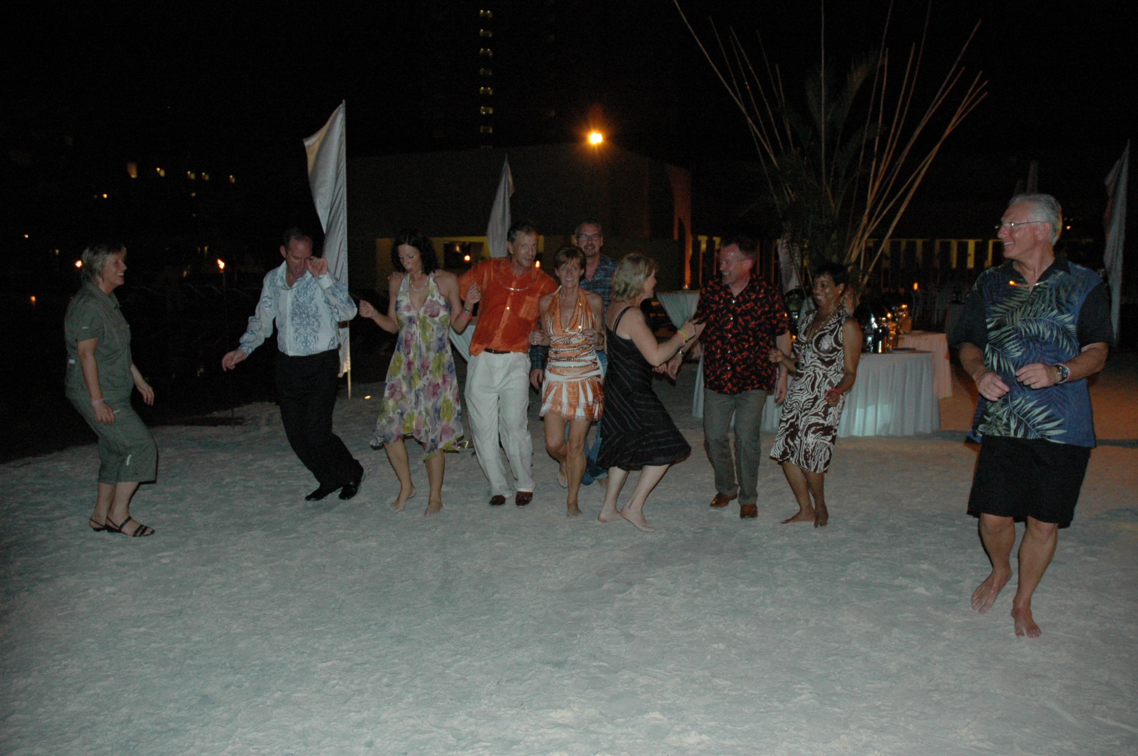 Kickin' up some sand in Cancun--yeah baby!